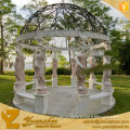 Western Marble Gazebo Stone Carving statue with figure sculpture